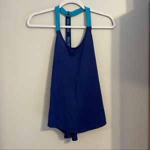 Blue Nike running tank top